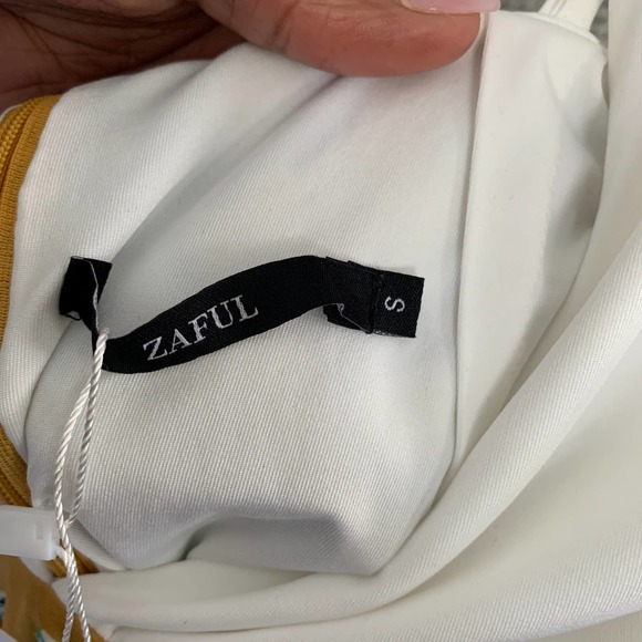 NWT Zaful floral mini dress S - Picture 7 of 7